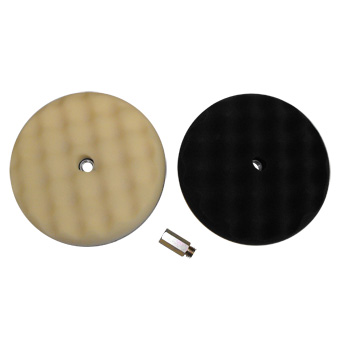 GPI VELCROD/S BLK &WHITE FOAM 200MM - V0817BW 